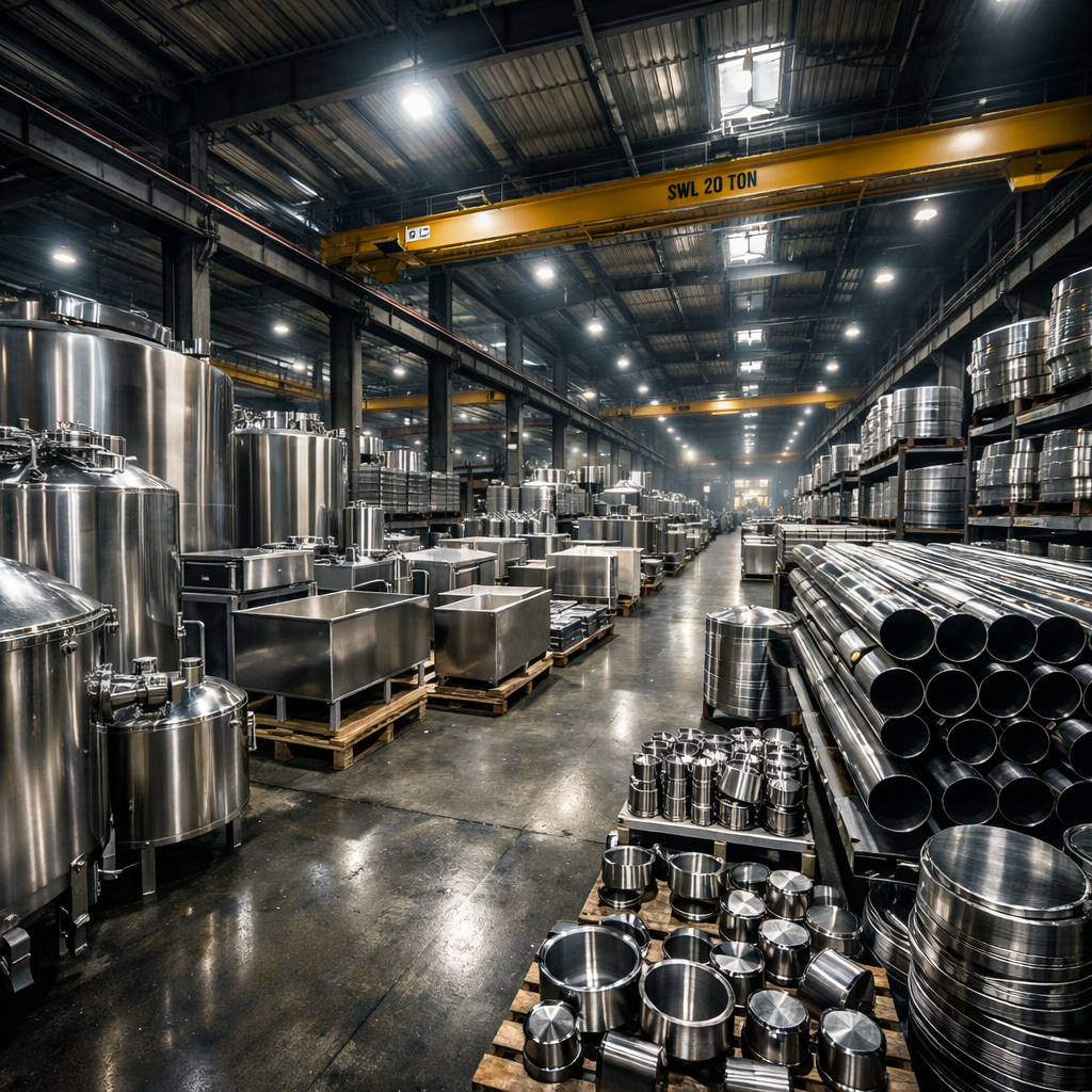Produtos em aço inox - Detalhes